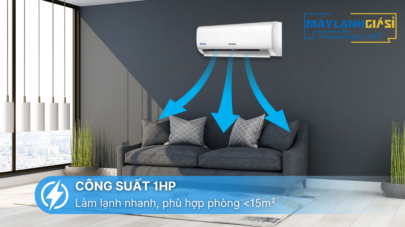 Máy lạnh Funiki Inverter HIC09TMU 1HP