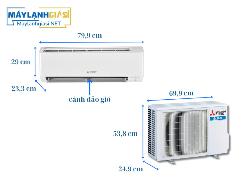 Máy lạnh Mitsubishi Electric Inverter MSY-JY35VF/MUY-JY35VF 1.5HP 2025
