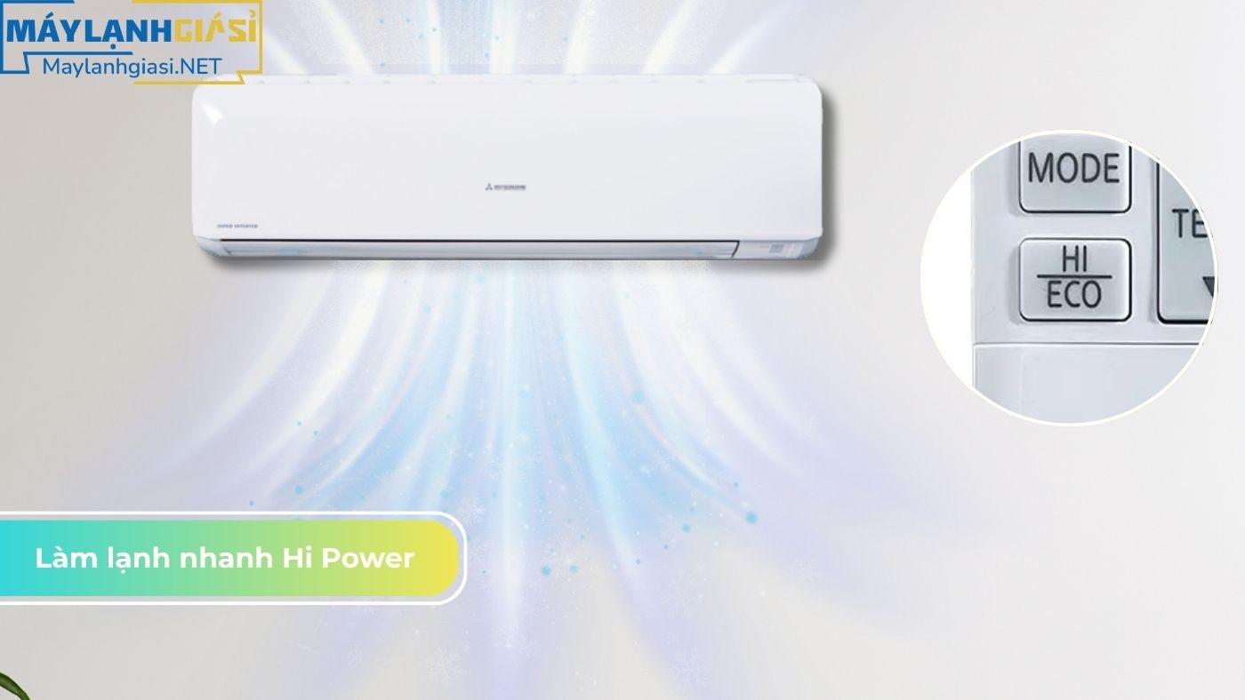 Máy lạnh Mitsubishi Heavy Inverter SRK13YXS-W5 1.5HP