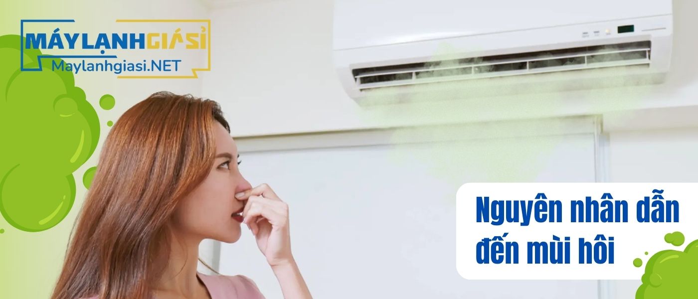 Mẹo khử mùi hôi máy lạnh hiệu quả