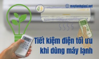Tiết kiệm điện hiệu quả khi sử dụng máy lạnh