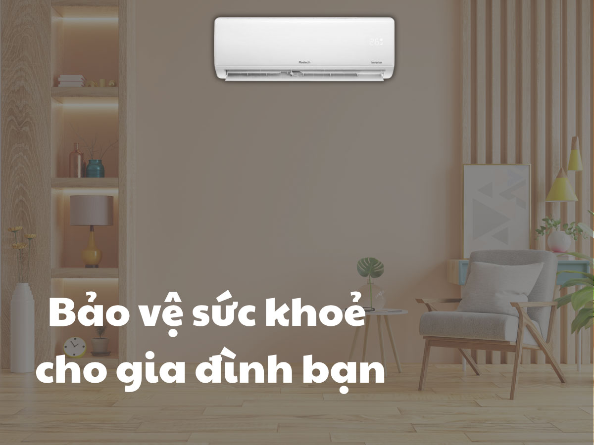 Reetech Ra Mắt Dòng Sản Phẩm Máy Lạnh Kèm Hệ Thống Lọc Khí