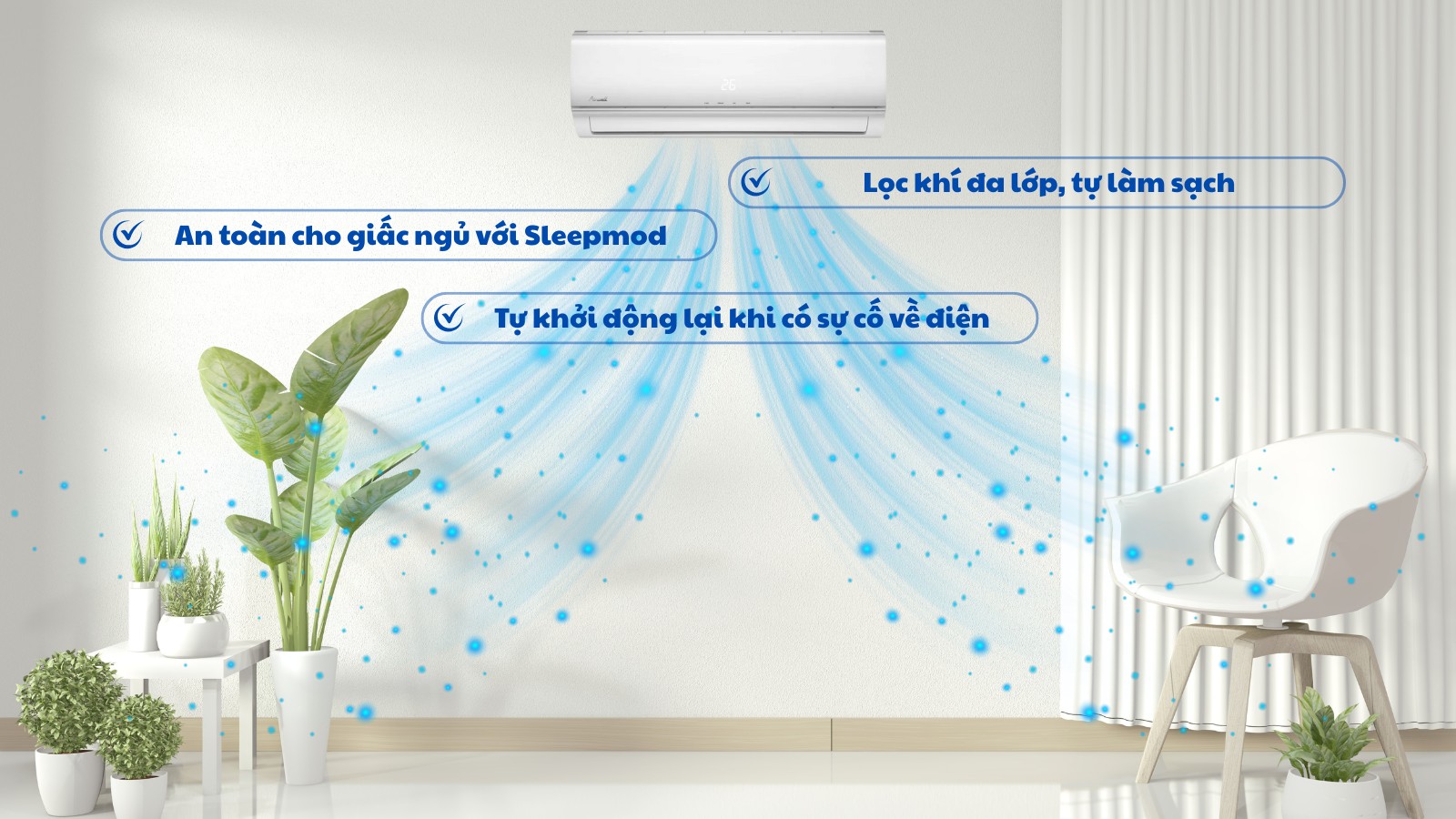 Máy Lạnh Airwell AW-24CM-1/AH-24CM-1 2.5HP