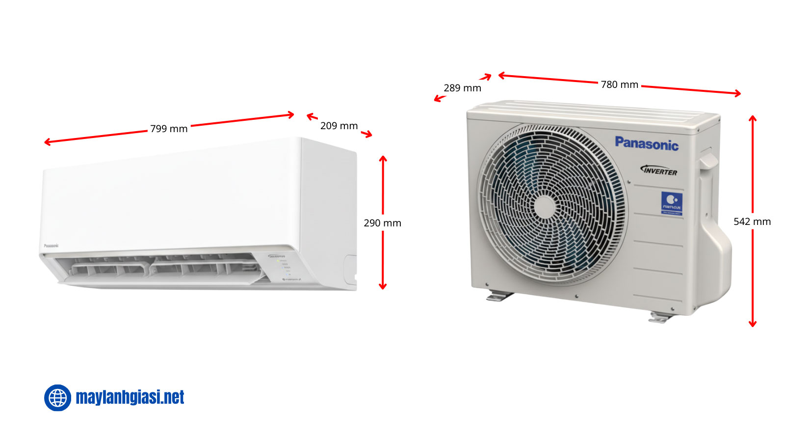 Máy lạnh Panasonic Inverter RU12CKH-8D 1.5 HP