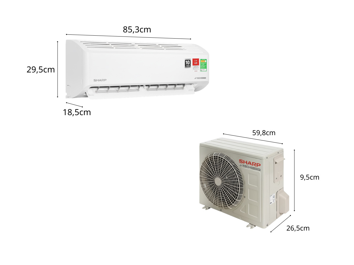 Sharp Inverter AH-X10DEW