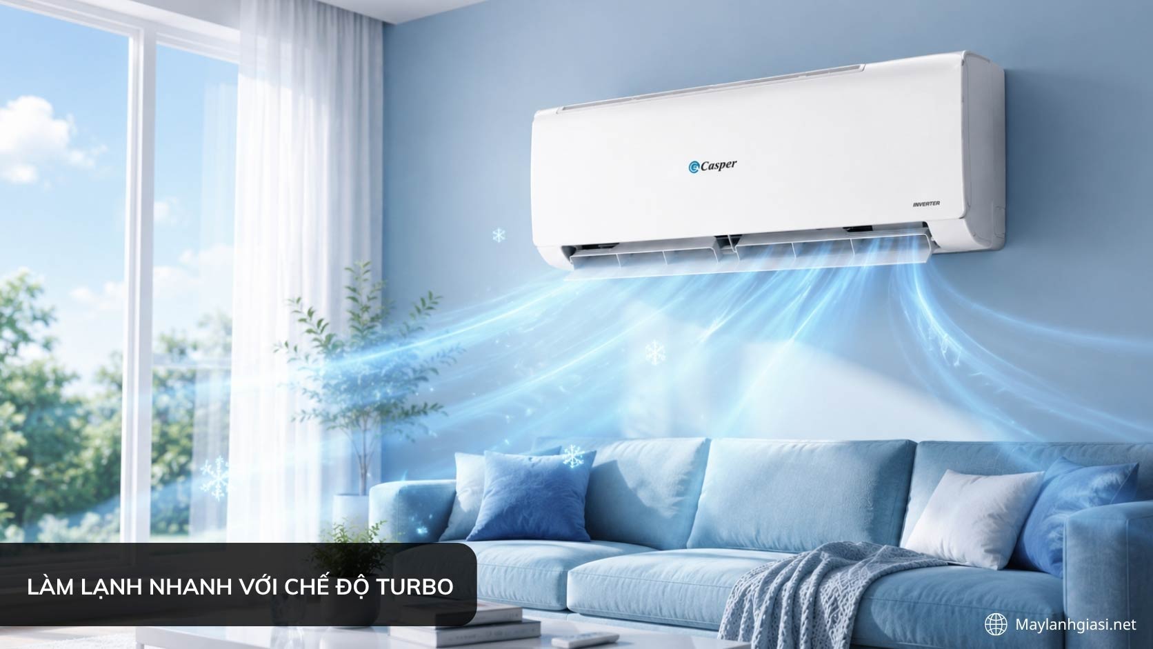Máy lạnh Casper Inverter JC-18IU36 2 HP
