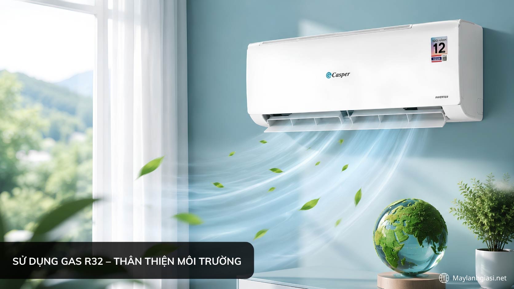 Máy lạnh Casper Inverter JC-18IU36 2 HP