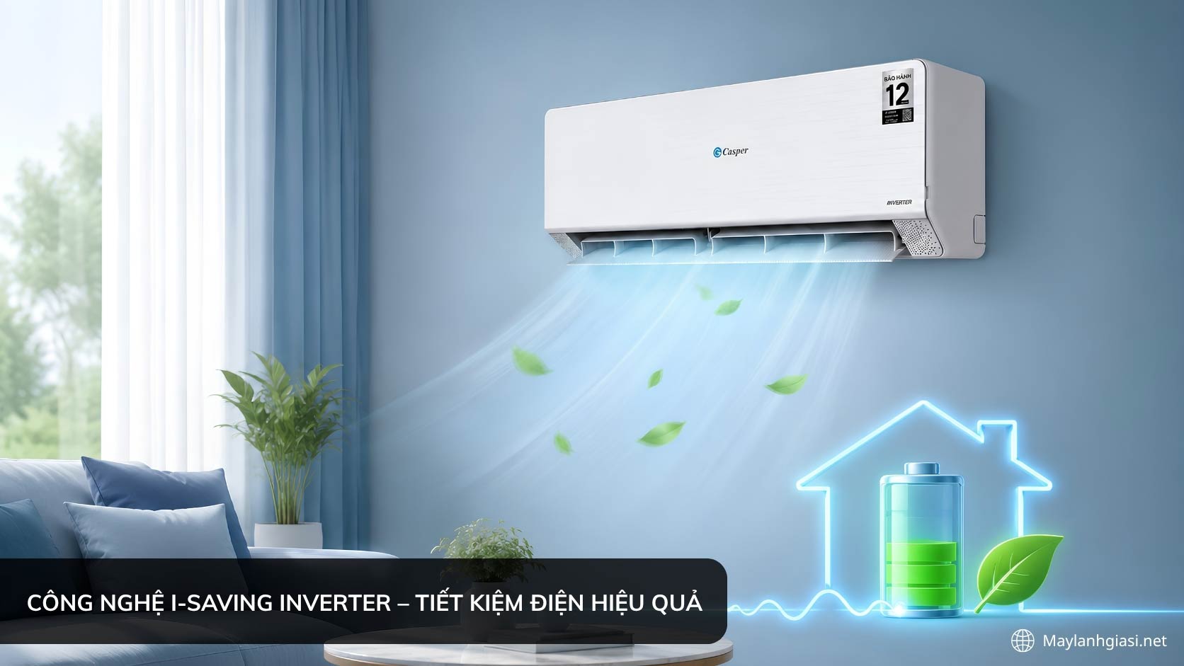 Máy lạnh Casper Inverter QC-18IU36A 2 HP