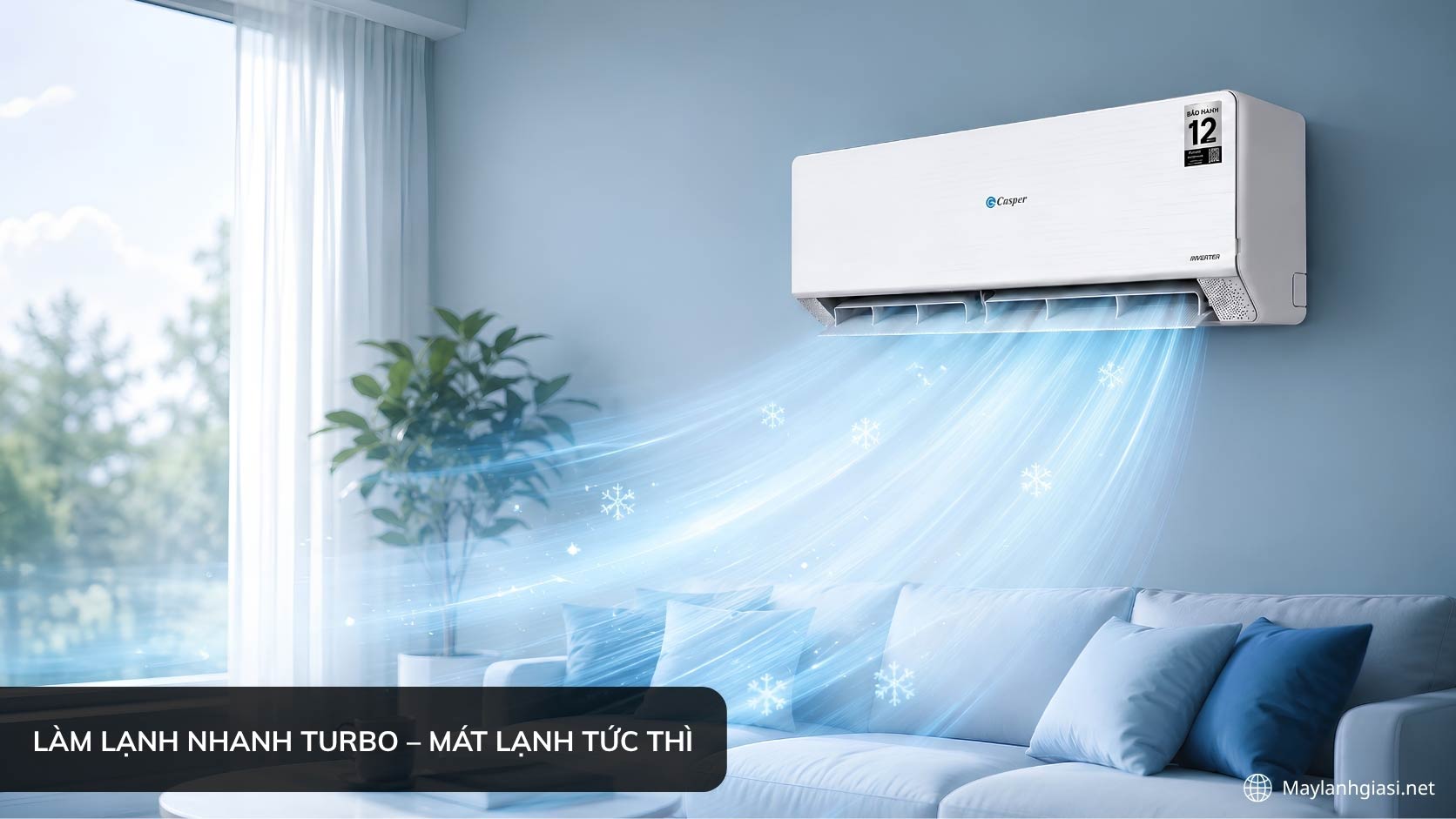 Máy lạnh Casper Inverter QC-18IU36A 2 HP
